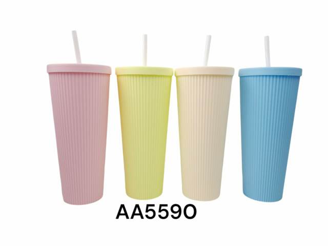 [4954] Vaso 800ml con bombilla AA5590 - Finger