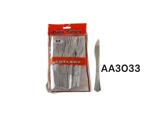 Pack cuchillo plástico 24 unidades AA3033 - Finger 