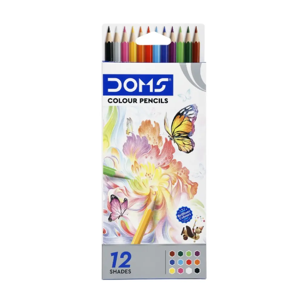 Lápices de colores 12 unidades - Doms / 803705