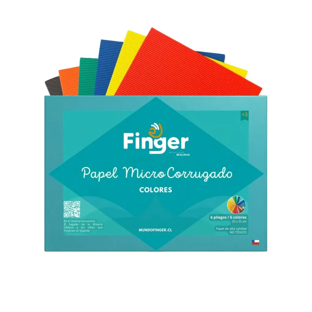 Block cartulina microcorrugada - Finger / AASH0108
