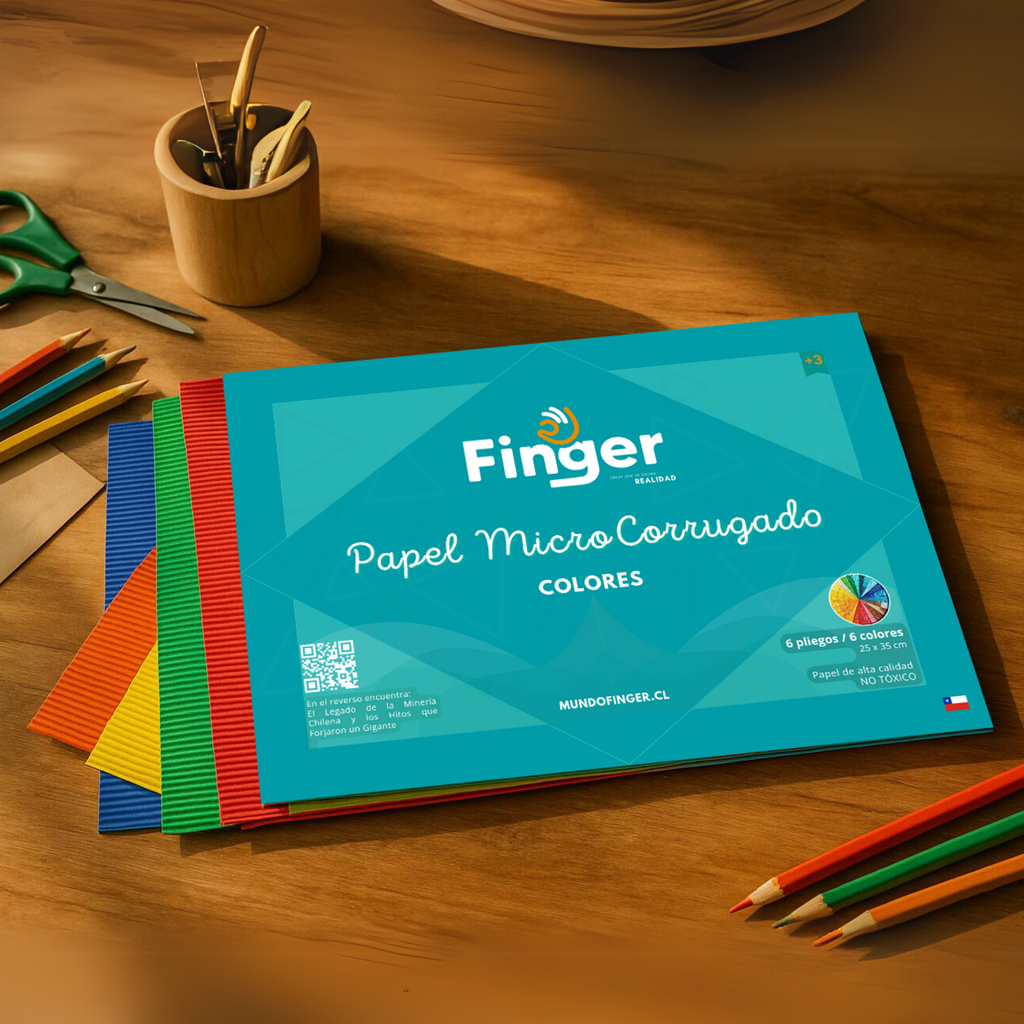 Block cartulina microcorrugada AASH0108 - Finger