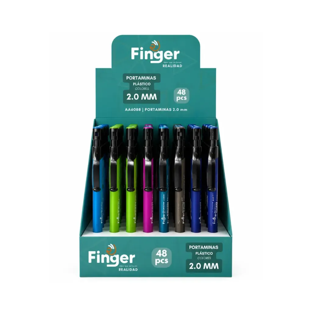 Portamina 2.0mm 48 unidades - Finger / AA6088-48