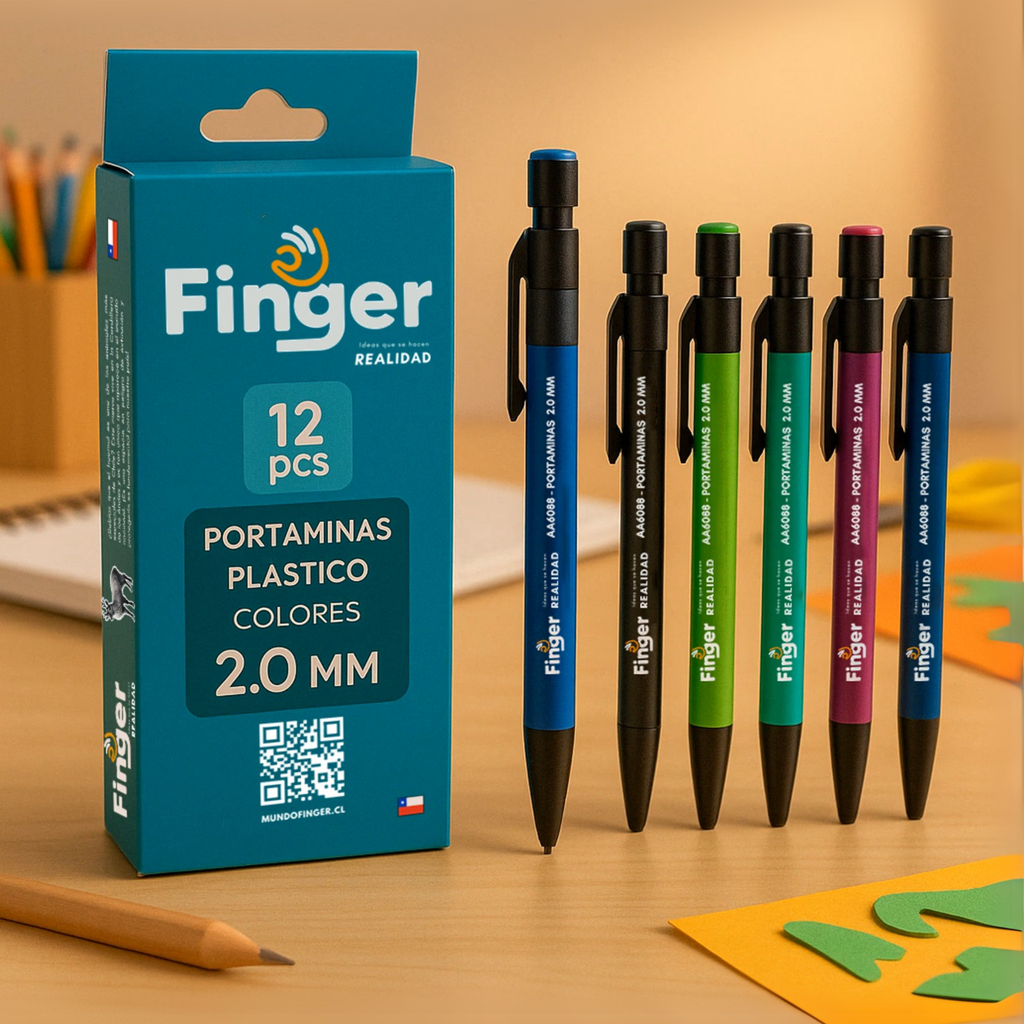 Portamina 2.0 mm 12 unidades AA6088-12 - Finger