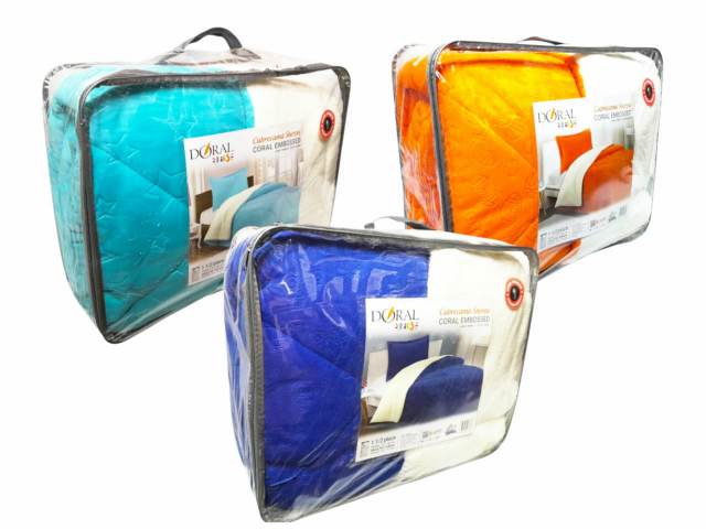 CUBRECAMA SHERPA CORAL KIDS 1.5 PLAZA HIPER TERMICO - Doral