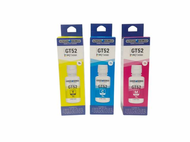 [3905-magenta] Tinta impresora HP GT52 70 ml - Pacific Color (magenta)