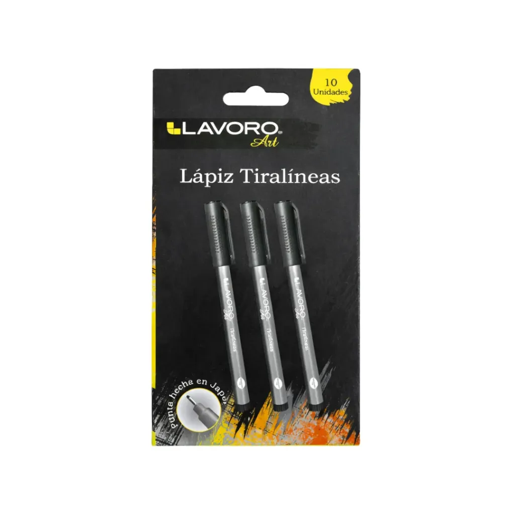 Tiralíneas negro - Lavoro