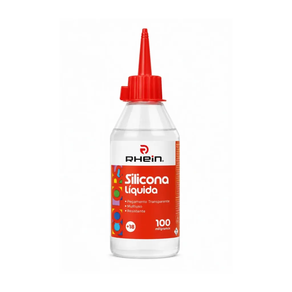 Adhesivo silicona liquida 100 cc 553339 - Rhein