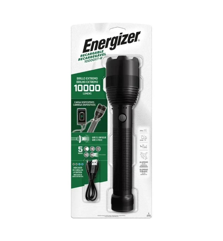 [5115] Linterna recargable 10000XR-T lúmenes - Energizer / E30438801