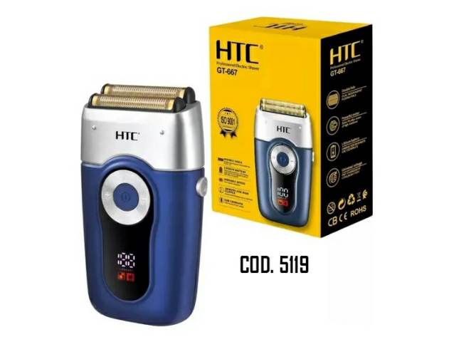 Afeitadora inal dob/lámina hipo 3 veloc - HTC / GT-667