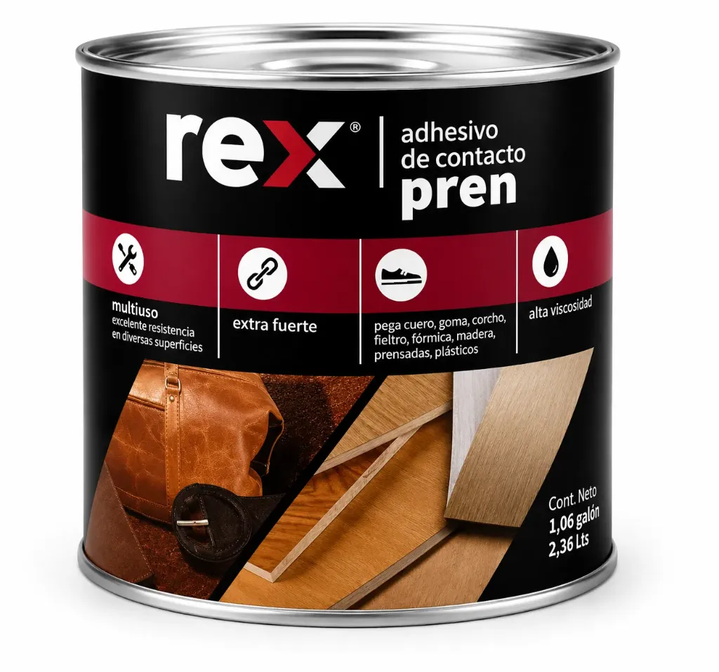 [5121] Adhesivo de contacto pren 1/16 240cc - Rex