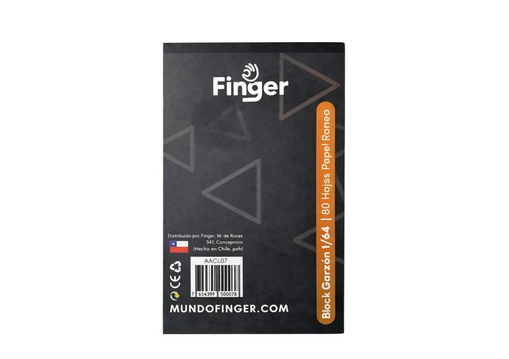 Block garzon roneo 80hj 1/64 hg AACL07- Finger