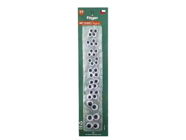 Ojos negros 2u display 20 saquitos - Finger / AACL11