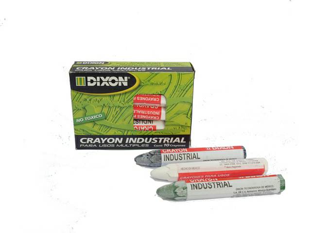 CRAYON INDUSTRIAL X 1  6 COLORES - Dixon