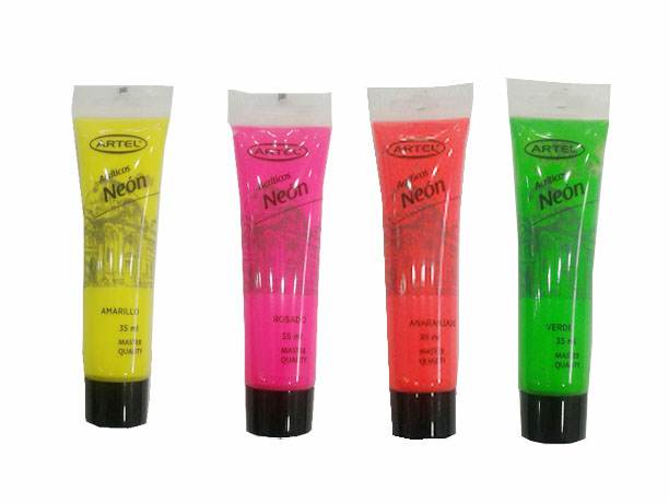 Pintura acrilico flúor 35ml - Artel 