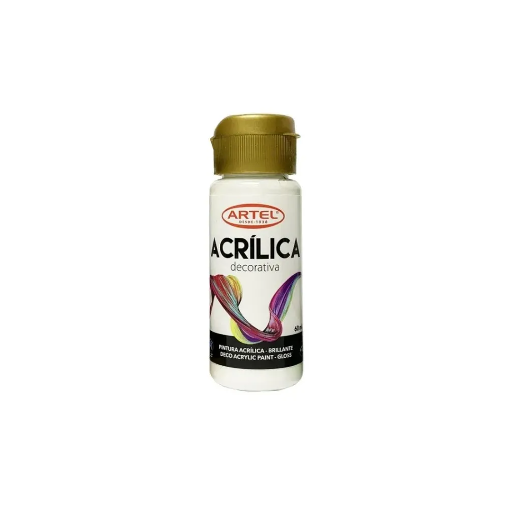 [3998-blanco] Pintura acrílica colores 60ml - artel (blanco)