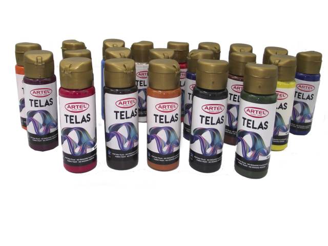 [3991-blanco] Pintura tela nueva 60ml - Artel (blanco)