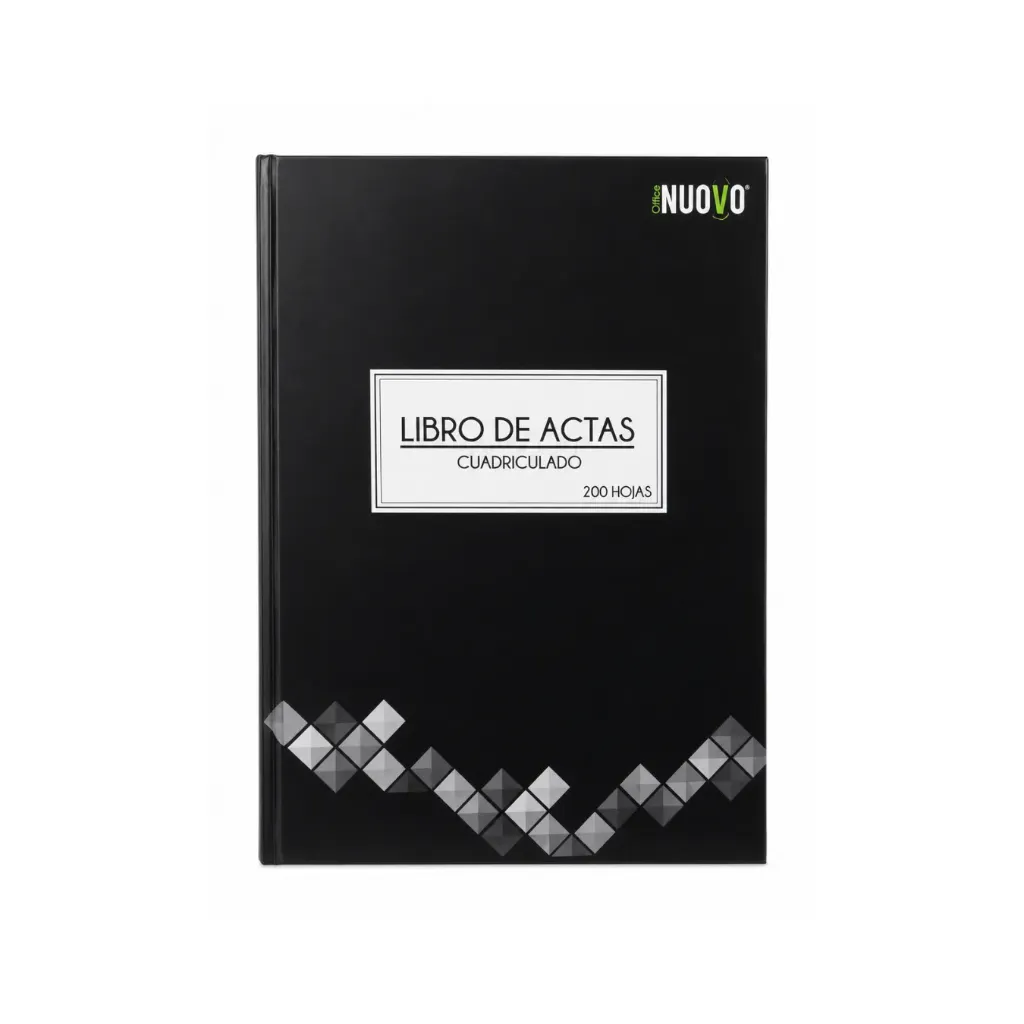 [5167] LIBRO ACTAS EMPASTADA 200 HJS MAT-NUOVO
