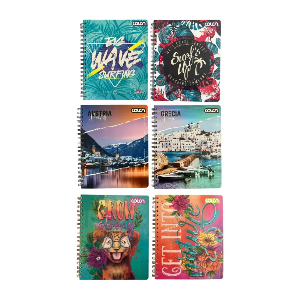 Cuaderno universitario 7mm 100 hojas - Colón