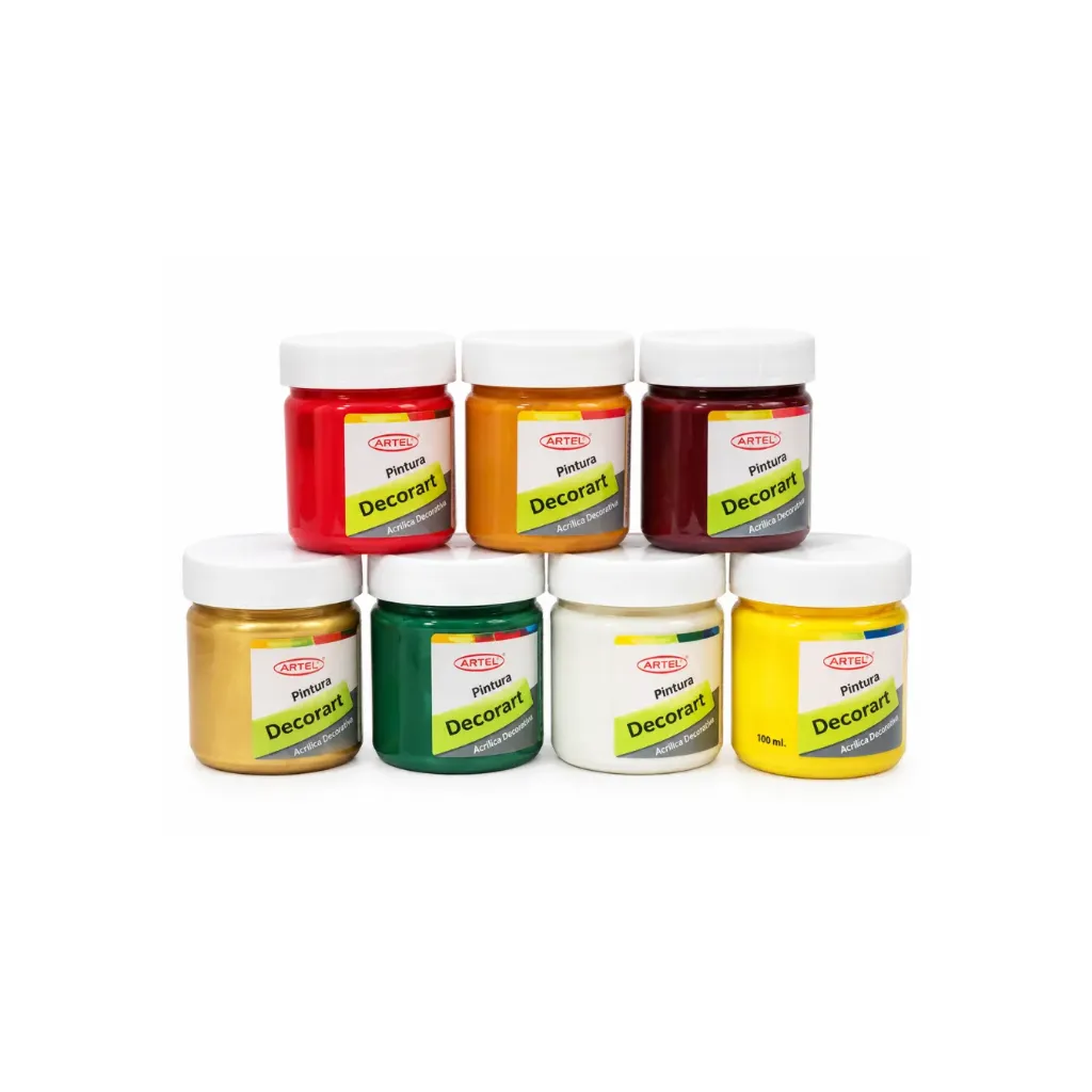 [1571-amarillo] Pintura decorativa 100ml - Artel (amarillo)