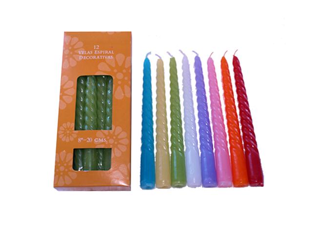 Velas espirales AA1757 - Finger