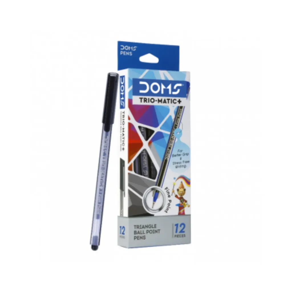 [4036-negro] Lápiz pasta trio-matic + 0.6mm - Doms / 786662 (negro)