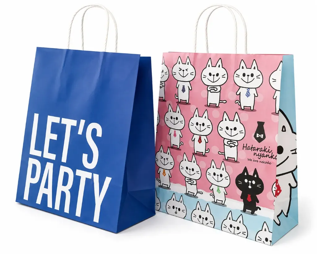 [584-bebe] Bolsa de regalo papel mediana 32x26cm - Finger / AA6179-1 (Bebés)
