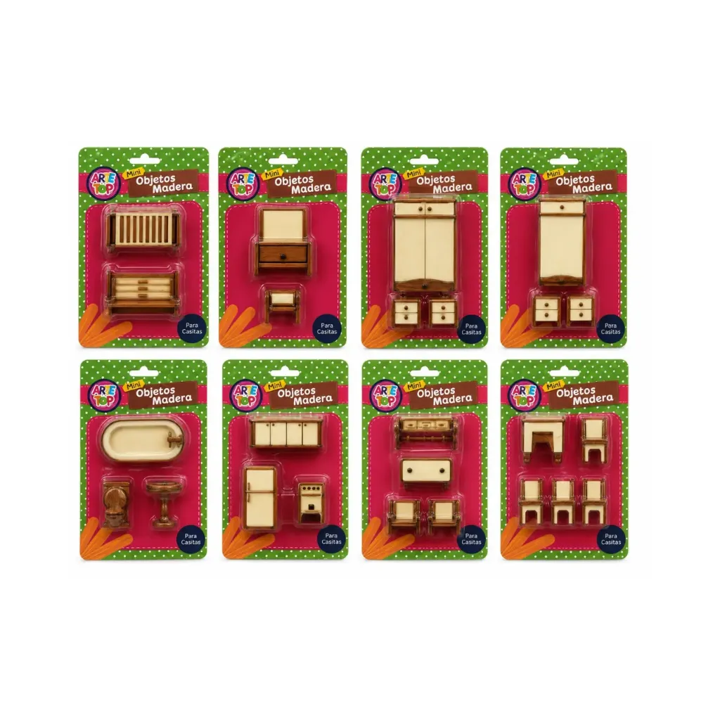 MANUALIDADES MADERA MUEBLES MAQUETA