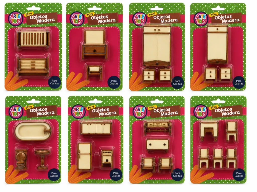 MANUALIDADES MADERA MUEBLES MAQUETA