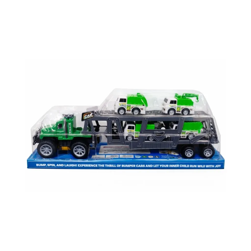[5187] Camión a fricción con 4 mini Grúas 789297 -Aladdin