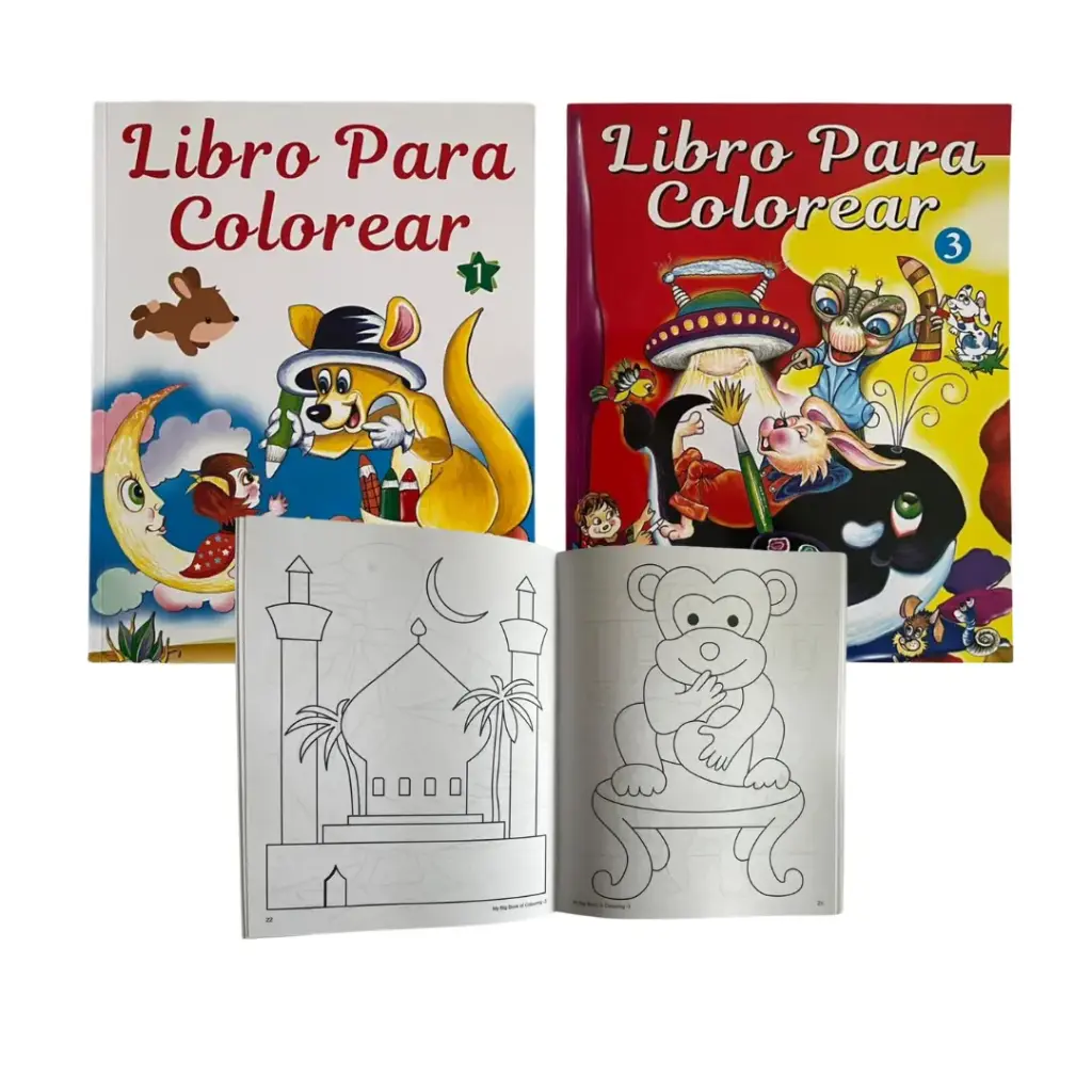 [5195] Libro para pintar 64 páginas 28x22cm - Aladdin / LB404001