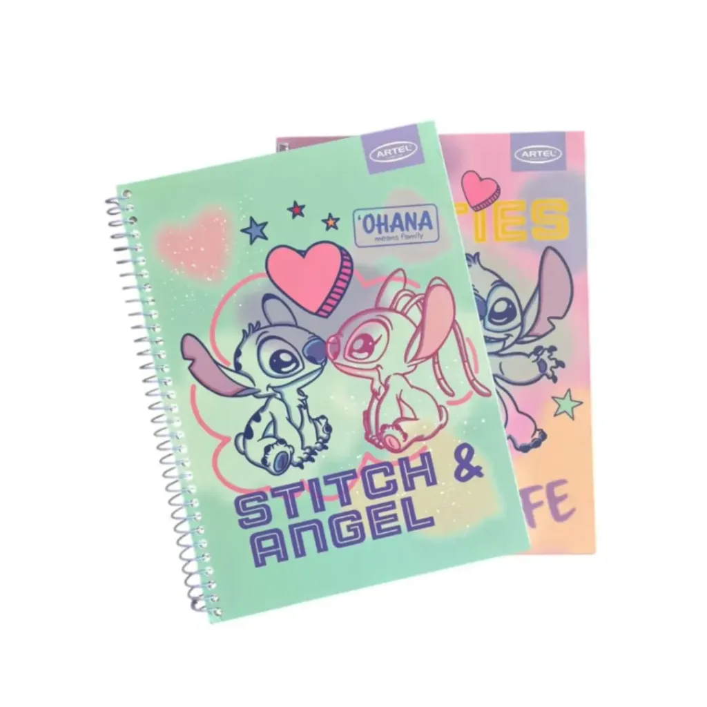 Cuaderno triple 120 hojas stitch - Artel