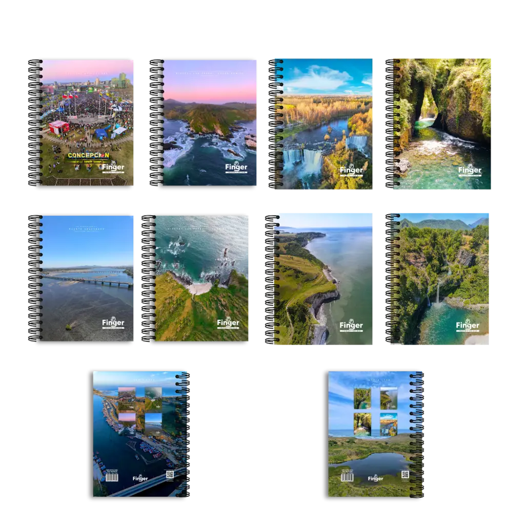 Cuaderno Triple Universitario 3 Materias - Finger