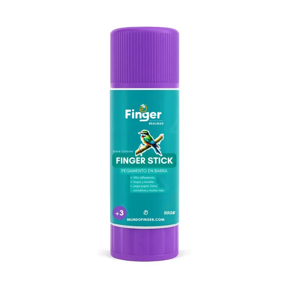 [kit-4888] Caja 12 unidades Adhesivo barra 115gr - Finger / AAFS115
