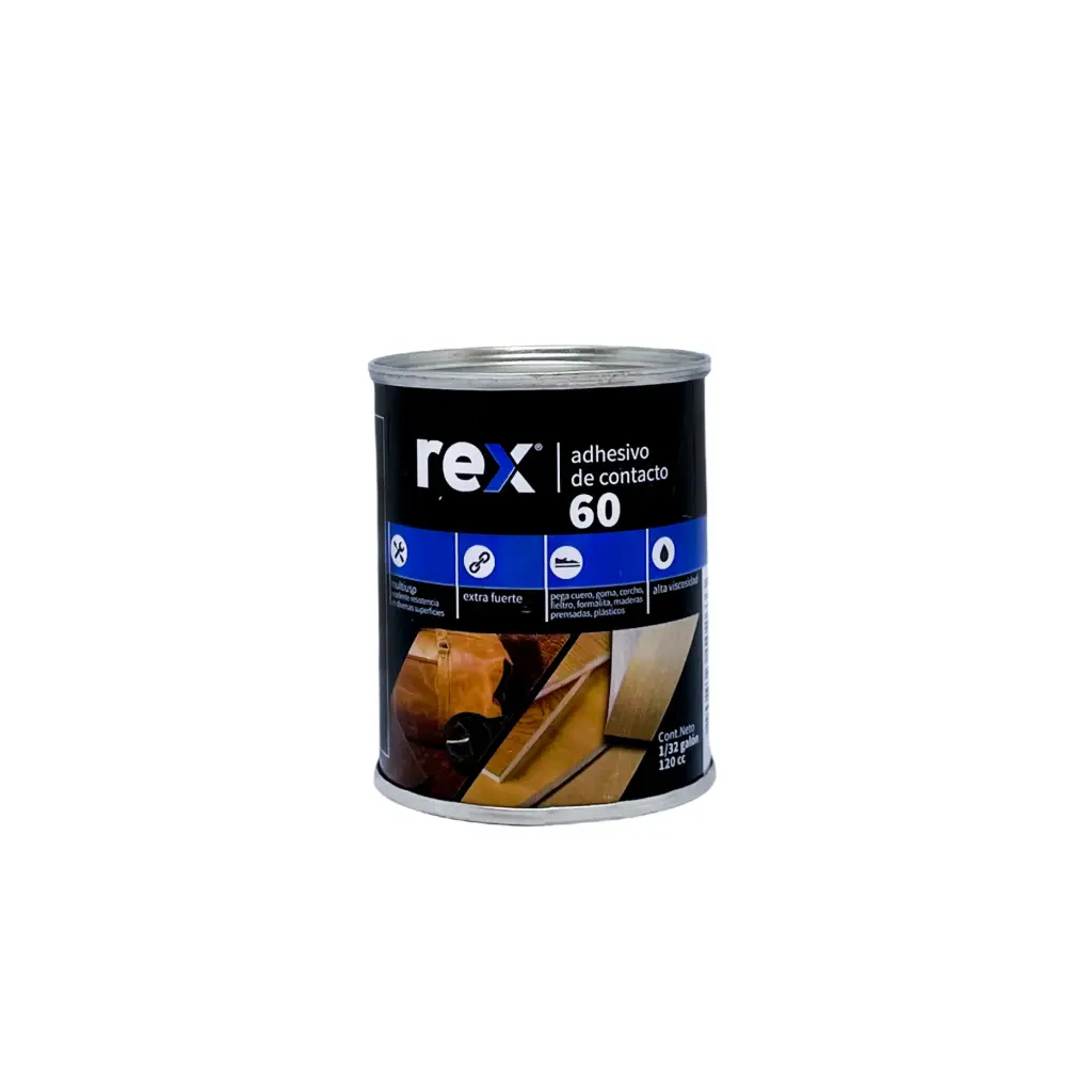 [kit-967] Caja 48 unidades adhesivo contacto 60 120cc - Rex / 30480