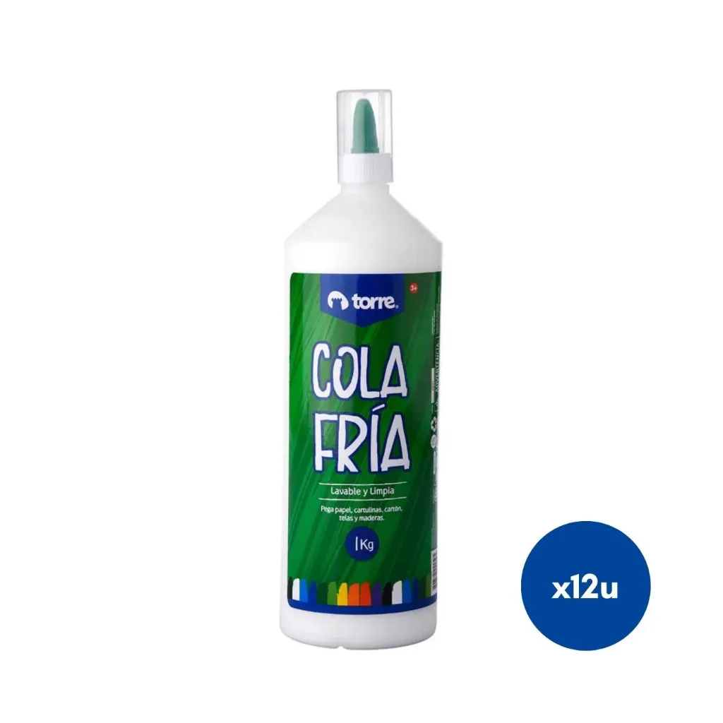 [kit-3667] Caja 12 unidades Cola fría 1000gr - Torre / 31634