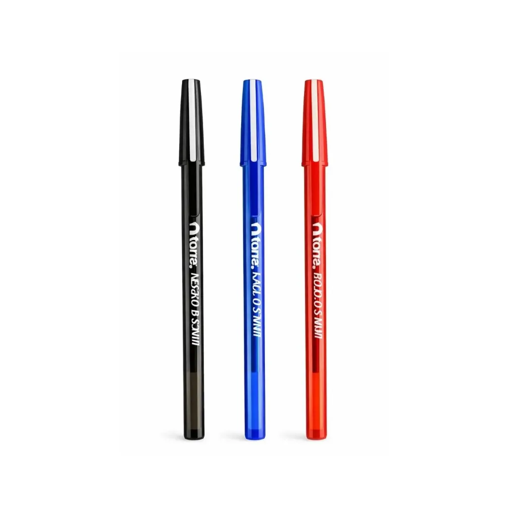 [kit-4777-negro] Caja 12 unidades Lápiz pasta 1.0mm - Torre / 31458-60-61 (negro)