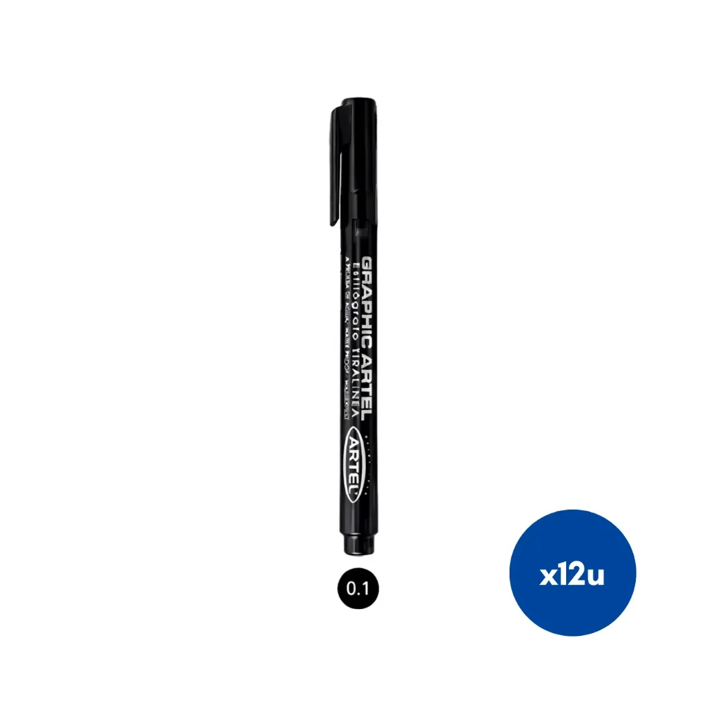 [kit-4338-01] Caja 12 unidades Lápiz tiralíneas - Artel (01)