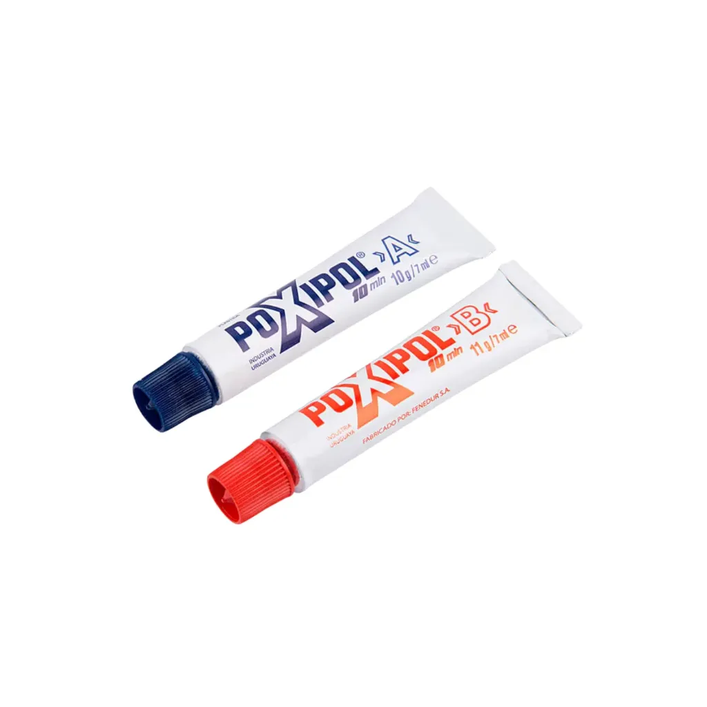 Caja 6 unidades adhesivo poxipol metal 14ml - Poxipol