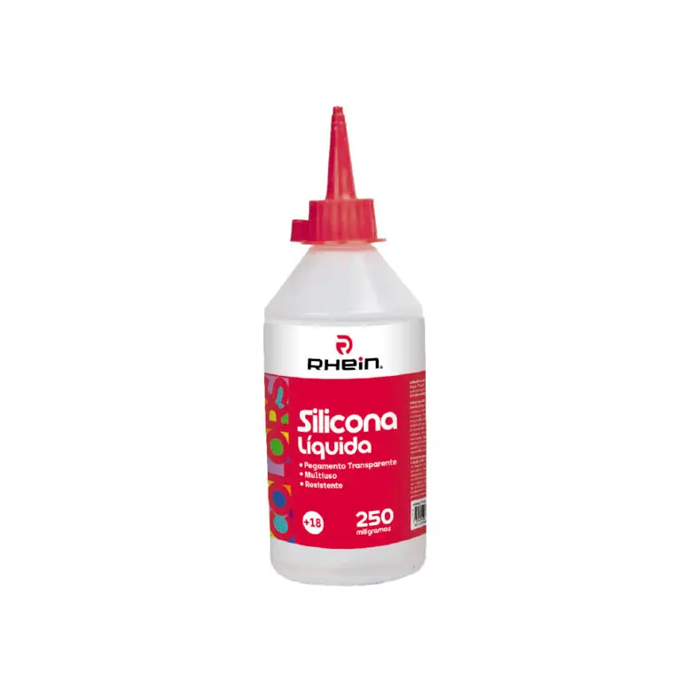 Caja 12 unidades Adhesivo silicona líquida 250cc - Rhein / 553340