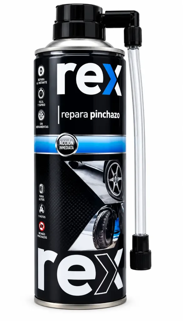 Caja 24 unidades antipinchazo 450ml - Rex / 30012