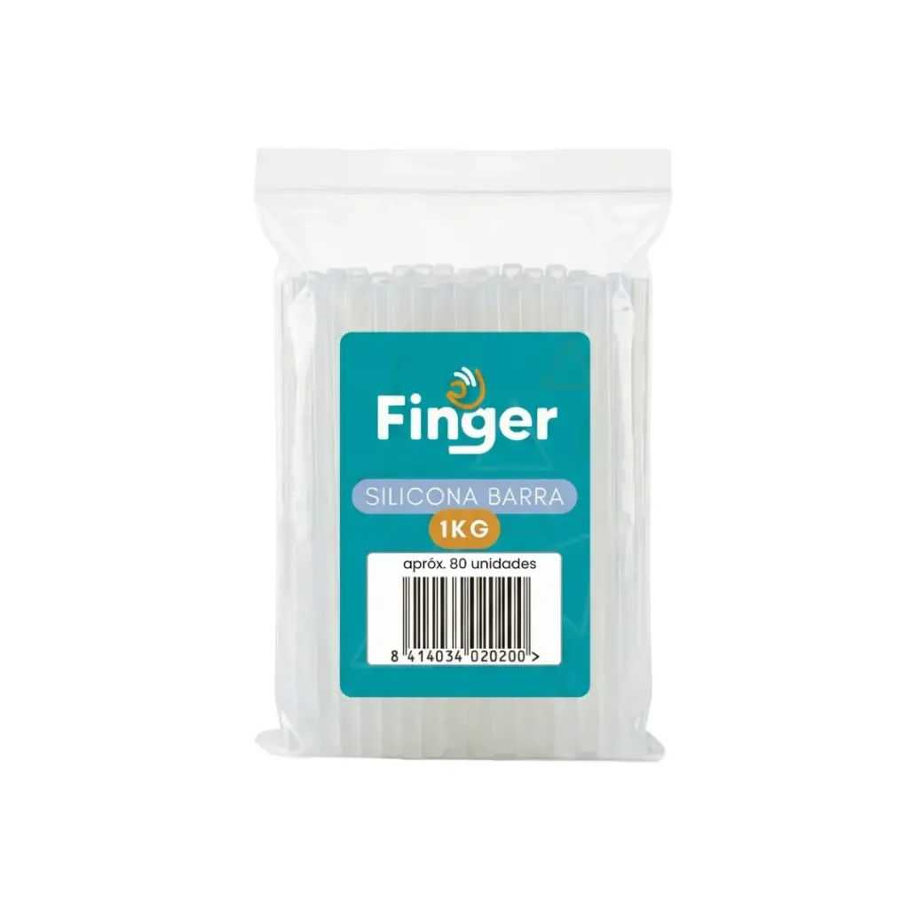 Pack 80 unidades silicona en barra - Finger / AA0920-1