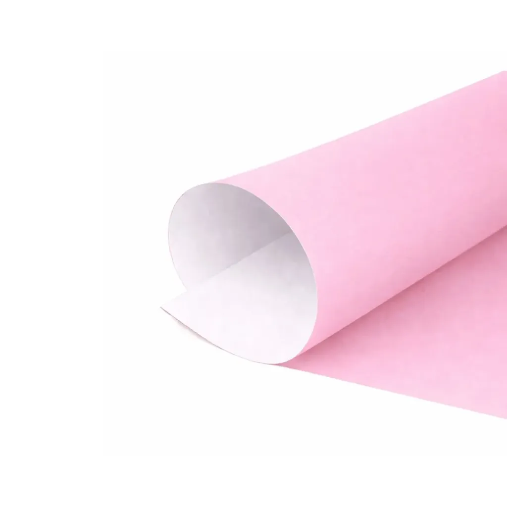 Pack 25 unidades CARTULINA COLOR 140 G 77*55 ROSADO PASTEL 11409