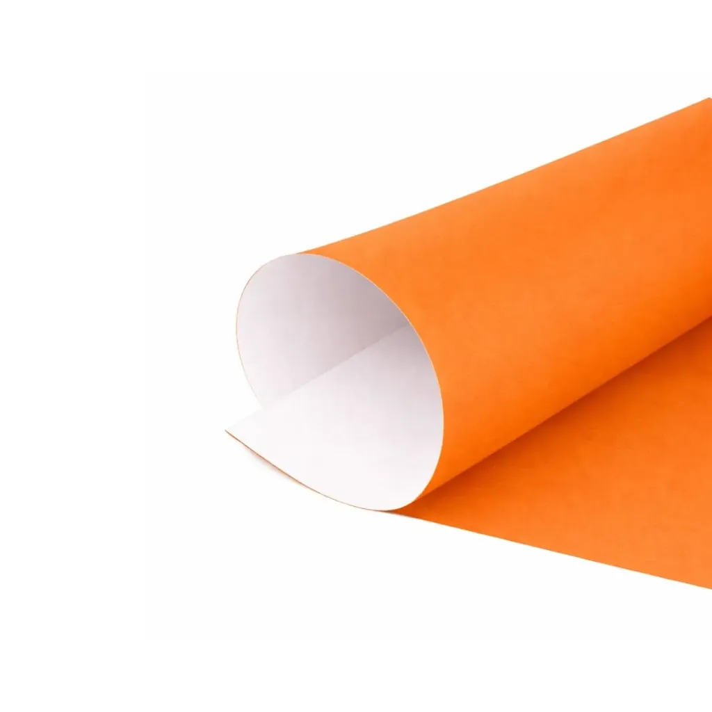 [kit-1513] Pack 25 unidades Cartulina color PP9 140g 70x50cm naranjo - Aladdin