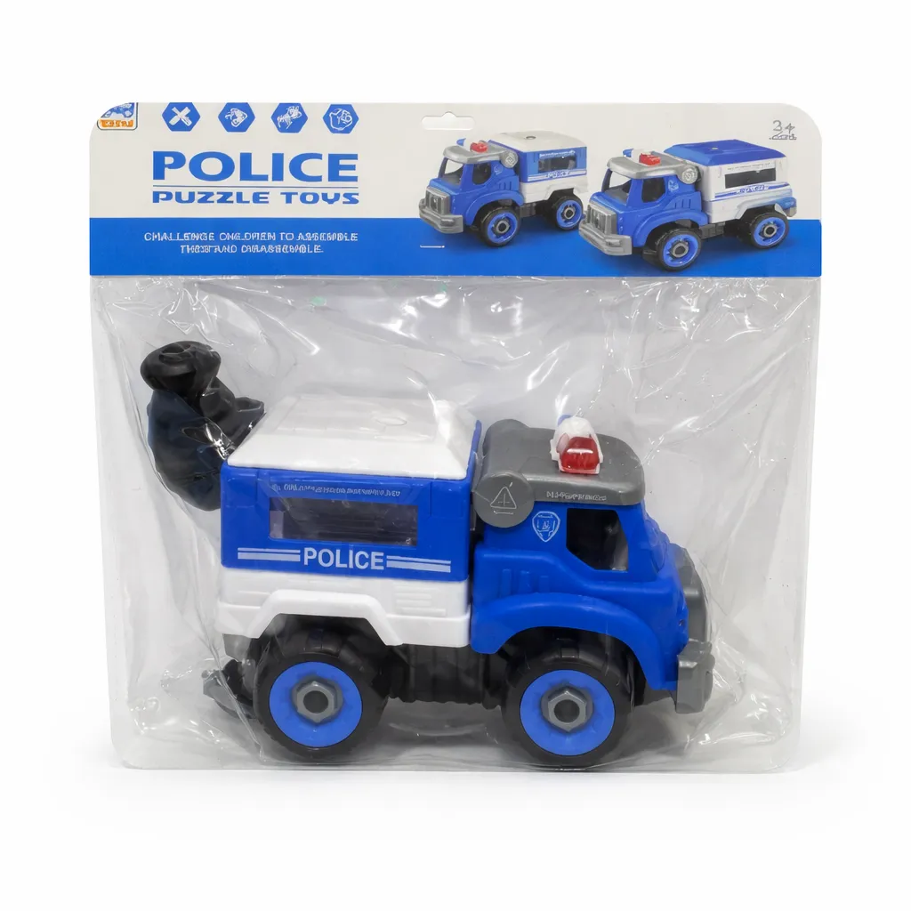 Caja 96 unidades camión poli/bom didáctico desarmable - Finger / AA3385