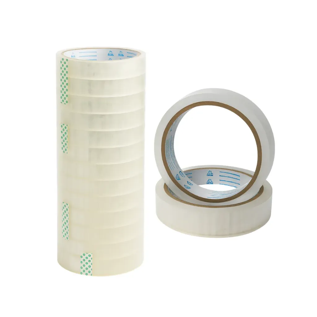 [kit-3619] Caja 16 unidades Cinta adhesiva transparente 18mmx50m - Finger / AA4641