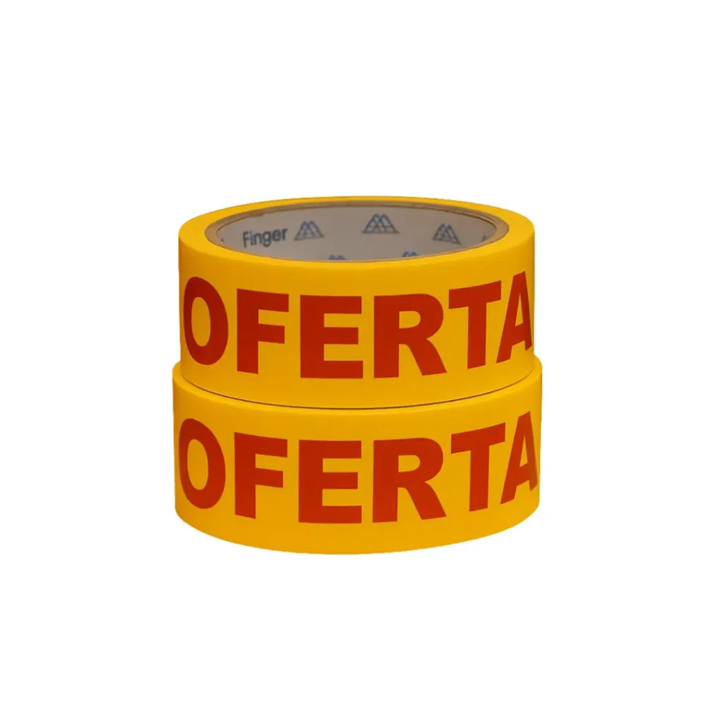 [kit-1251] Caja 12 unidades Cinta de oferta 24"x24m - Finger / AA4657