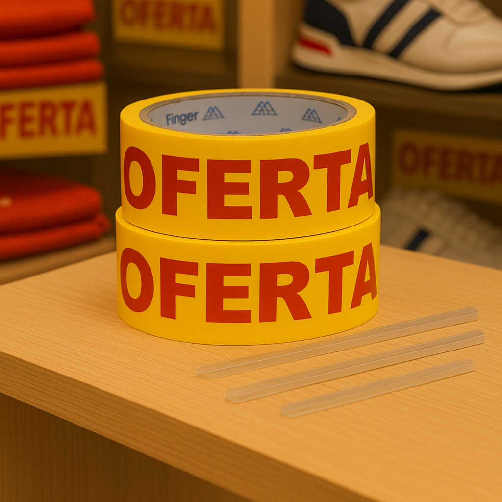 Caja 12 unidades cinta de oferta 24"x 24m - Finger / AA4657