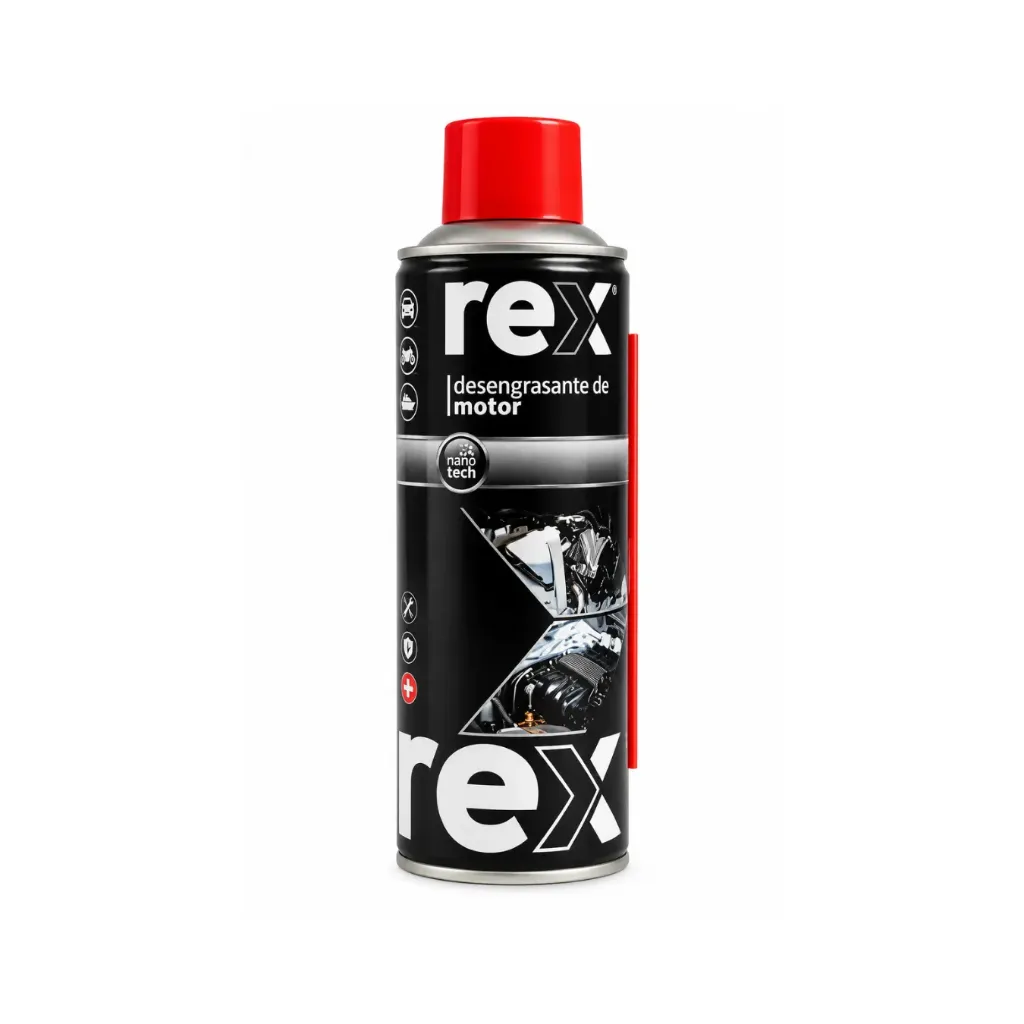 Caja 12 unidades Desengrasante motores 450ml - Rex / 30084