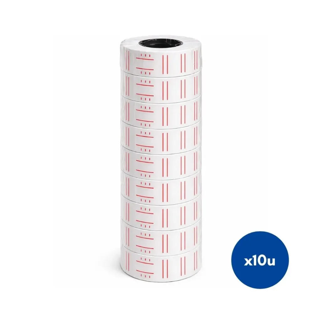 [kit-961] Caja 10 unidades 600 etiquetas sato blanca - Finger / AA4672