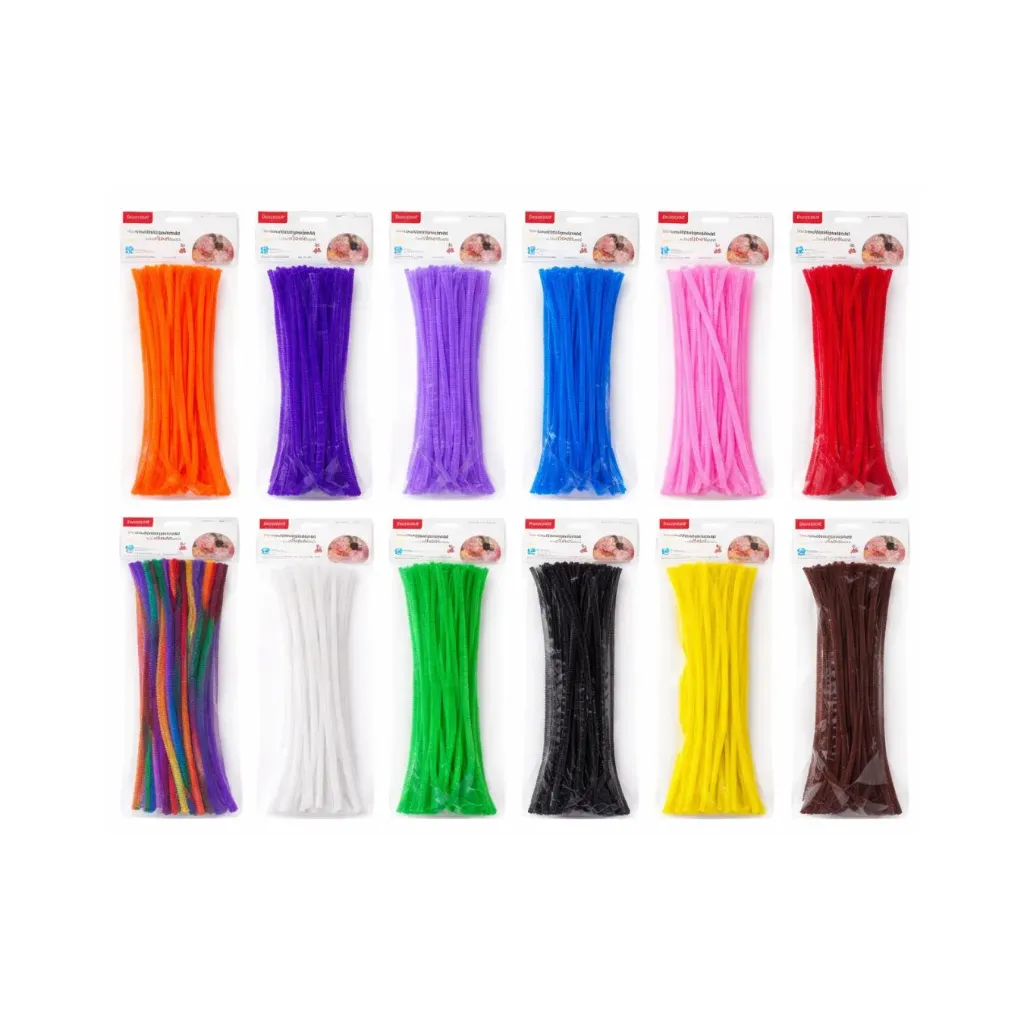 Bolsa 12 unidades 30 limpia pipa colores 30cm - Motarro